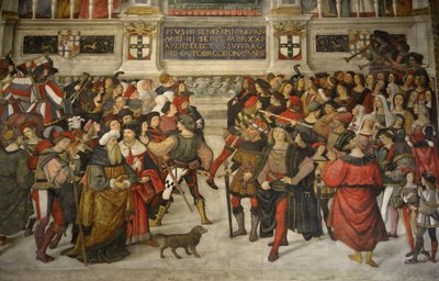 İtalya Toskana Siena, Katedral Duomo: II. Pius