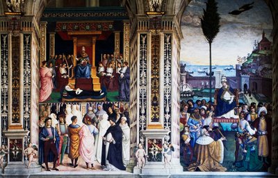 Pius II haçlı seferine başlamak için Ancona
