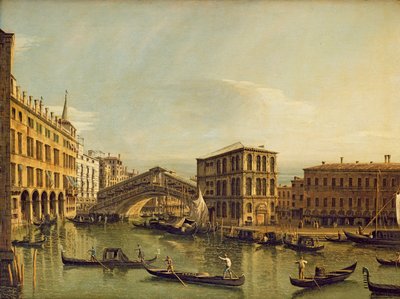 Büyük Kanal, Venedik by Bernardo Bellotto