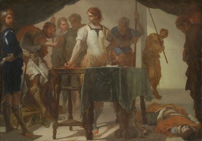 Mucius Scaevola Kral Porsenna