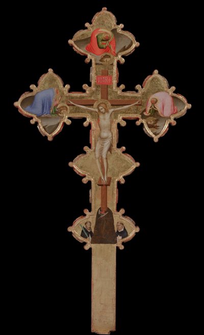 Portatif, Çift Taraflı Çapraz Verso, 1335-1340 by Bernardo Daddi