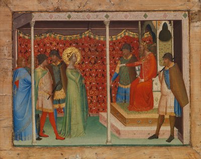 Aziz Decius, yaklaşık 1338-40. by Bernardo Daddi