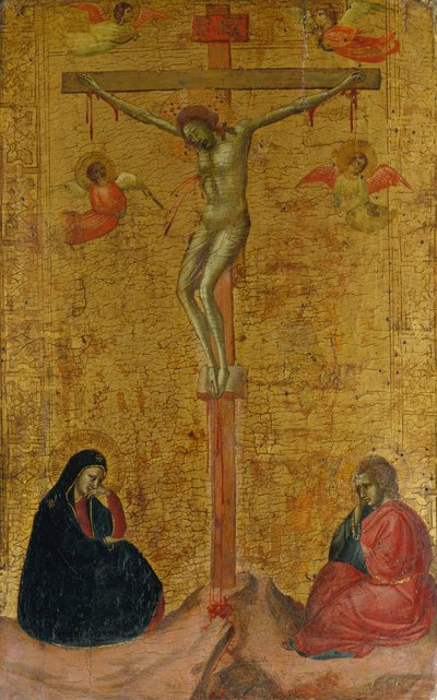 Çarmıha Gerilme, ca. 1325-30. by Bernardo Daddi