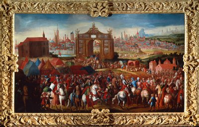 Zafer Şenlikleri (tuval üzerine yağlı boya) by Bernardo Polo