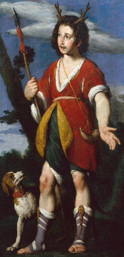 Actaeon (tuval üzerine yağlı boya) by Bernardo Strozzi