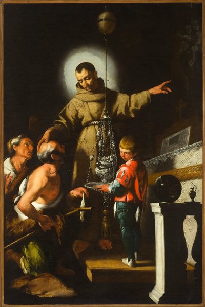 Aziz Didacus Mucizesi. by Bernardo Strozzi