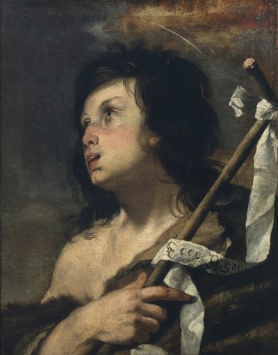 Genç Aziz John the Baptist by Bernardo Strozzi
