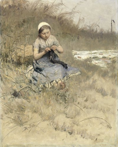 Kız Örgü by Bernardus Johannes Blommers