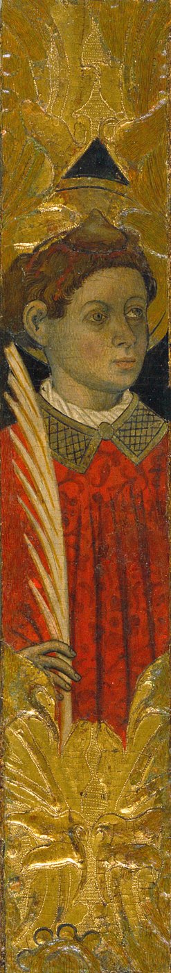 Aziz Stephen, c. 1450 by Bernat Martorell the Elder