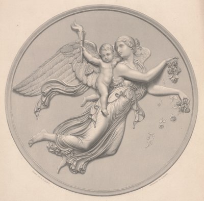 Sabah, F. R. Roffe (fl.1850-63) tarafından çizilmiş, William Callio Roffe (1817-89) tarafından oyulmuş, 19. yüzyıl ortası (gravürün reprodüksiyonu) by Bertel (after) Thorvaldsen