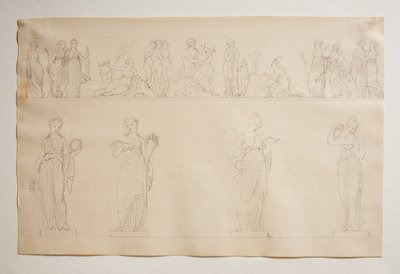 Apollon, Güzeller ve İlham Perileri by Bertel Thorvaldsen