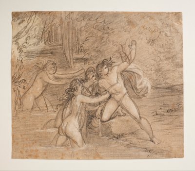 Hylas ve Su Perileri by Bertel Thorvaldsen