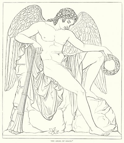 Ölüm meleği by Bertel after Thorvaldsen