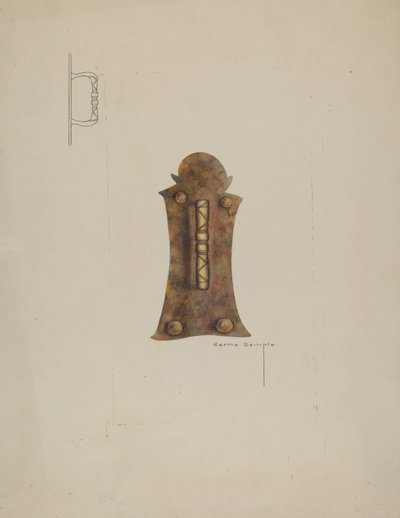 Demir Kapı Kolu by Bertha Semple