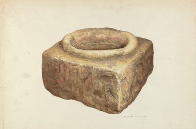 Kumtaşı Kutsal Su Yazı Tipi by Bertha Semple