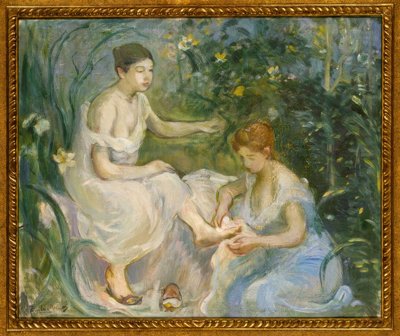 B. Morisot, Banyo / Resim, 1894 by Berthe Morisot