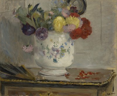 Yıldızçiçekleri, 1876 by Berthe Morisot