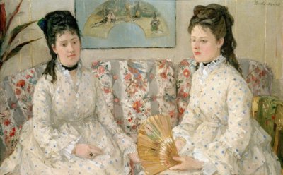 kız kardeşler by Berthe Morisot