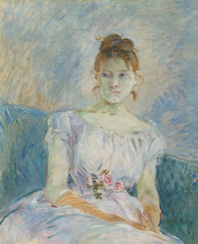 Paula Gobillard Balo Elbisesi, 1887. by Berthe Morisot