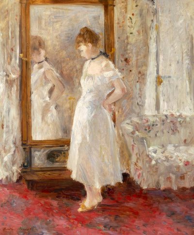 Psyche, 1876, Berthe Morisot (1841-1895). by Berthe Morisot