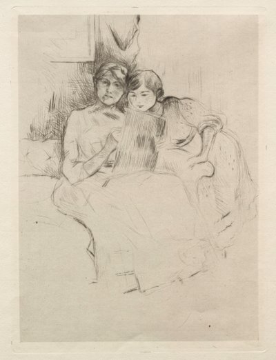 Eskiz. by Berthe Morisot