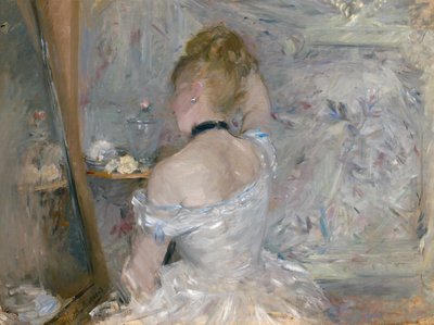 Tuvaletindeki Kadın, 187580. by Berthe Morisot