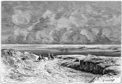 Nafta ve Shott-el-jerid, c1890 by Auguste Bertrand