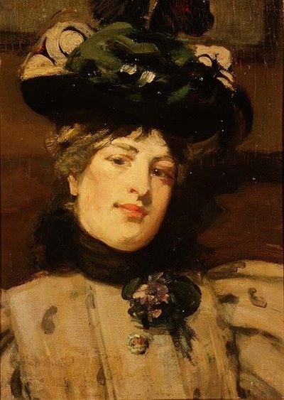 Bir Bayan Portresi by Bessie MacNicol