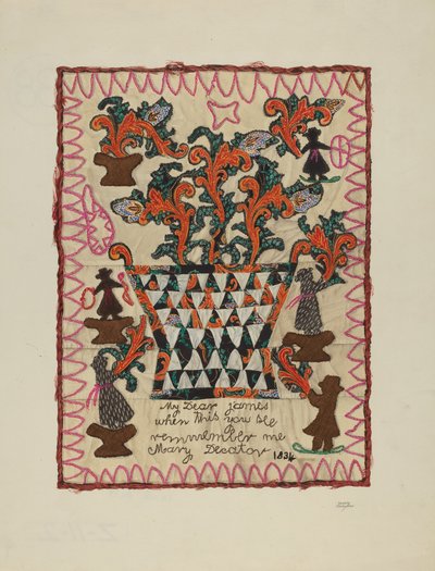 Keten Panel duvar lambası by Beverly Chichester