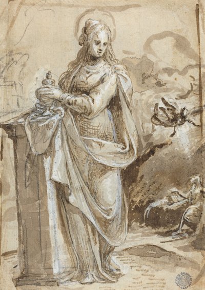 Mecdelli Meryem [verso] by Biagio Pupini