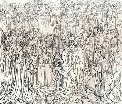 Fransa Kralı XII. Louis ile Mary Tudor