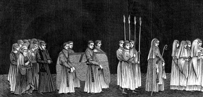 Üniversitenin rektörü ve Saint-Victors Manastırı