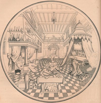 Simyacı, 16. yüzyıl, 1849. by Bisson and Cottard