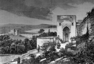 Mezquita, Cordoba, İspanya, 1849. by Bisson and Cottard
