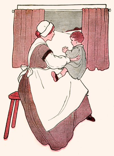 Clap Handies, çizimi Blanche Fisher Wright by Blanche Fisher Wright