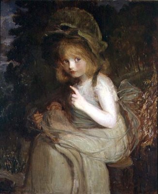 Sus - oyuncak bebekli bir kız by Blanche Jenkins