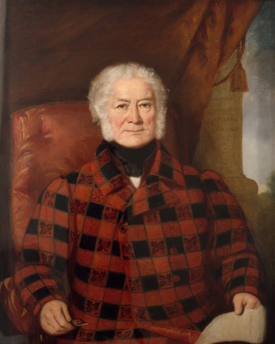 John Borthwick Gilchrist (1759-1841) (tuval üzerine yağlı boya) by Blanconi Blanconi