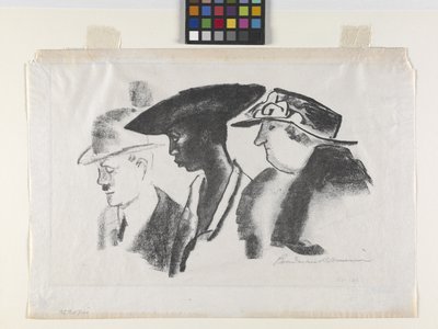 Sokak Arabası (litografi) by Boardman Robinson
