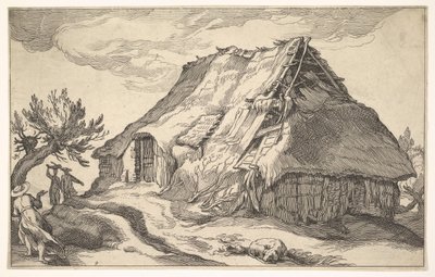 Çiftlik Evi ile Manzara, 1613. by Boetius Adams Bolswert