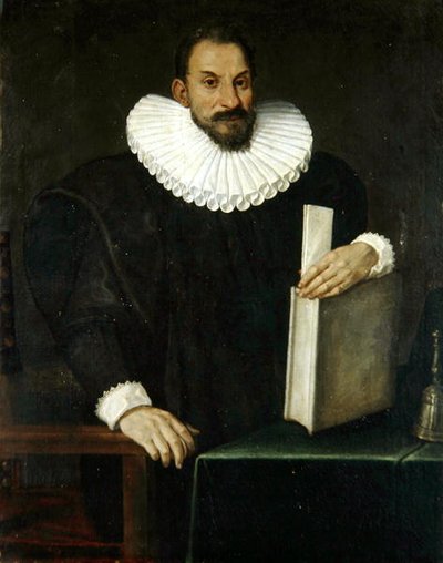 Bir Beyefendinin Portresi, olduğu söylenen Filippo Massini (1559-1617) c.1690 (tuval üzerine yağlı boya) by Bolognese School