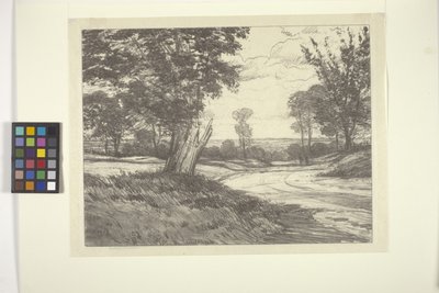 Hurley Yolu (kağıt üzerine mürekkep) by Bolton Coit Brown