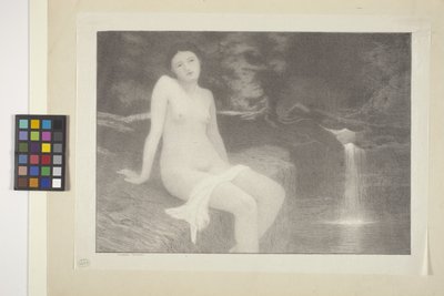 Sylvia (kağıt üzerine mürekkep) by Bolton Coit Brown