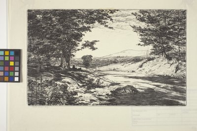 Dağ (kağıt üzerine mürekkep) by Bolton Coit Brown