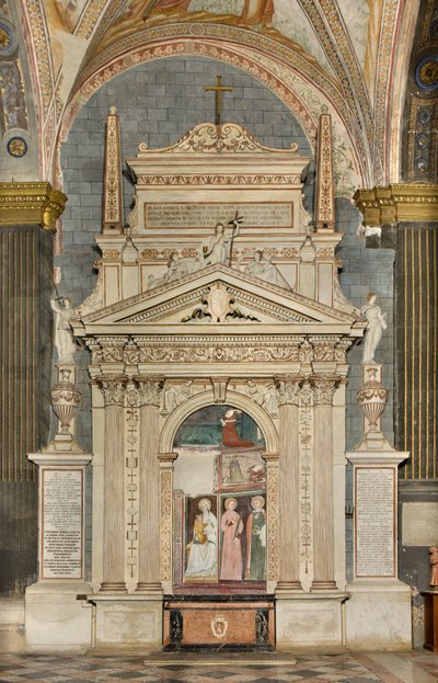 Kuzey Transept, Başmelek Aziz Michael Sunağı, Altarpiece
