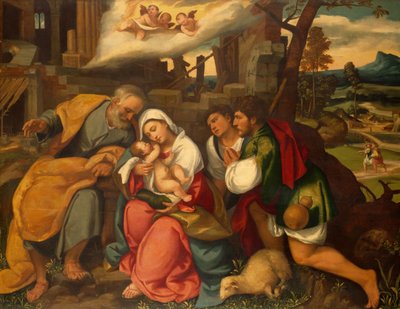 Çobanların Tapınması, 1540. by Bonifacio de