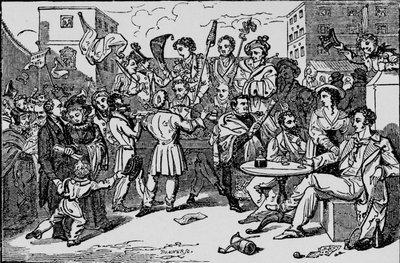 Kings Bench Hapishanesinde Sahte Seçim, c1828, 1912 by Bonner
