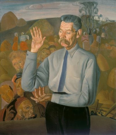 Maxim Gorky by Boris D. Grigorjew