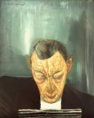 Portrt Rachmaninow by Boris D. Grigorjew