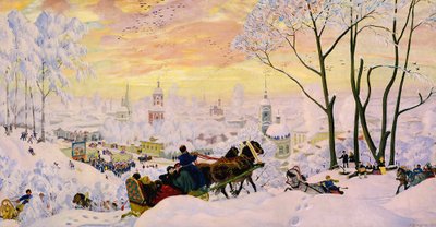 gözleme haftası by Boris Mikhailovich Kustodiev