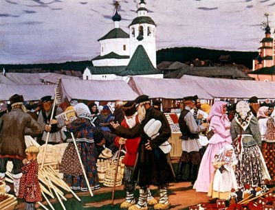 Adil by Boris Mikhailovich Kustodiev